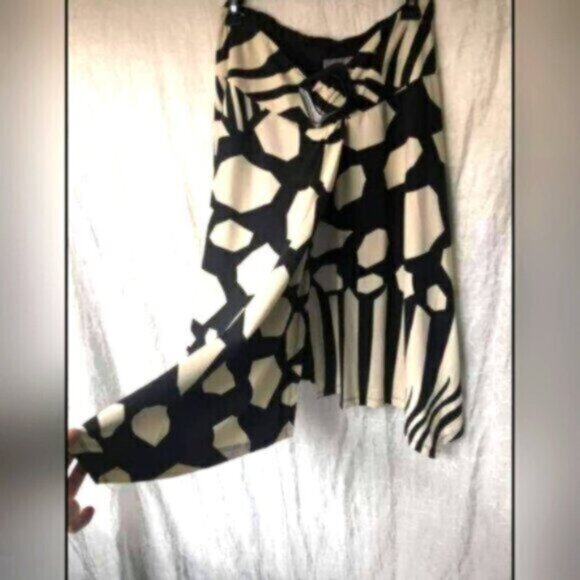 Vintage Joseph Ribkoff A-Symmetrical Layered Skirt Size 12 - Picture 4 of 7